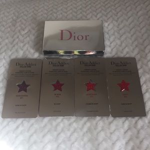 Dior Addict Stellar Shine Lipstick Sample Cards(4)